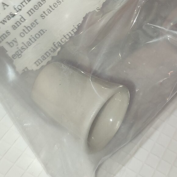 Thimble Mother Red Flowers Porcelain Ellard USA Collectible Vintage Sewing Old - Picture 3 of 3